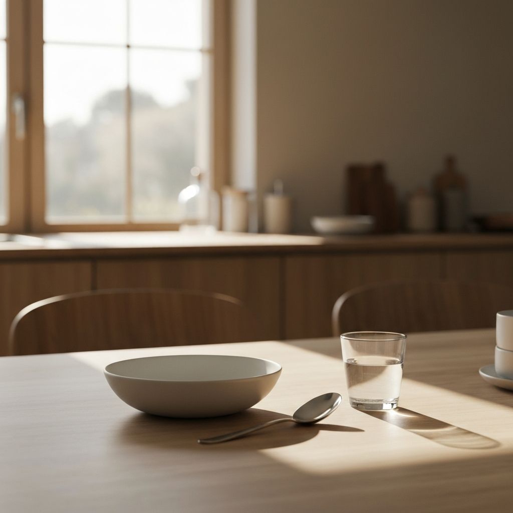 Organisation der täglichen Ernährung